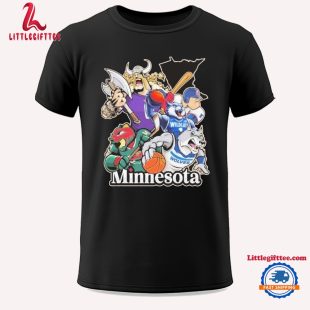 Minnesota Sports Teams Mascots Unisex T Shirt ns8qft.jpg