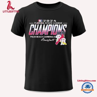 Palm Beach Cardinals 2024 Florida State League Champion Unisex T Shirt oyusni.jpg