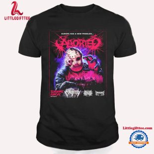 Aborted Band Europe Tour 2025 T Shirt