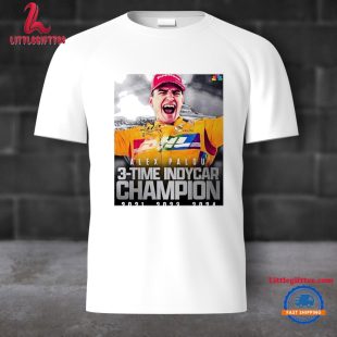 Alex Palou 3 Time Indycar Champion 2021 2023 2024 Unisex T Shirt