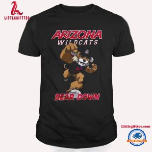 Arizona Wildcats Football Team Class Of 2024 Bear Down Mascot Unisex T Shirt