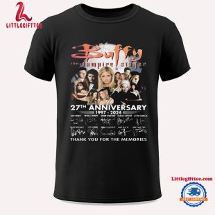 Buffy The Vampire Slayer 27th Anniversary 1997 2024 Unisex T Shirt