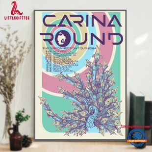 Carina Round The Disconnection Tour 2024 Wall Decor Poster Canvas