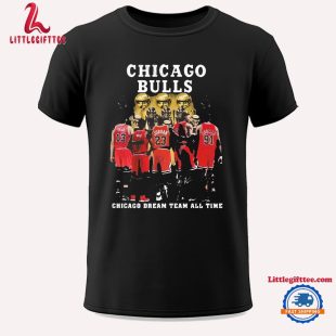 Chicago Bulls Chicago Dream Team All Time Signatures Unisex T Shirt