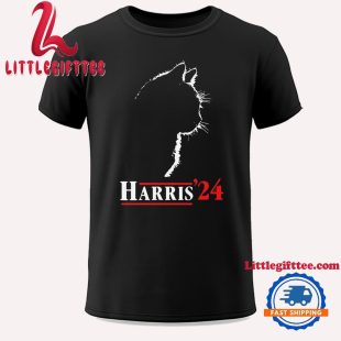 Childless Cat Lady Harris 2024 Unisex T Shirt