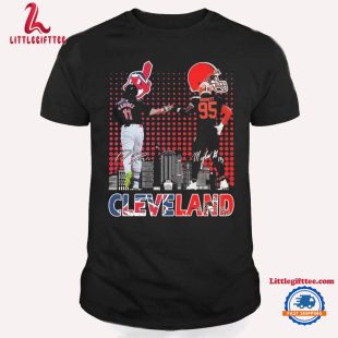 Cleveland Guardians x Cleveland Browns Signatures Unisex T Shirt