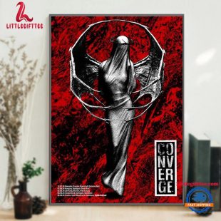 Converge Deadite Europe 2024 Wall Decor Poster Canvas