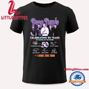 Deep Purple 50 Year One More Time Tour Vintage T Shirt