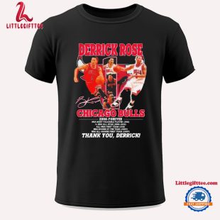 Derrick Rose Chicago Bulls Nba Most Valuable Player 2011 Thank You Unisex T Shirt