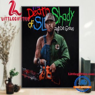 Eminem The Death Of Slim Shady Tour Wall Decor Poster Canvas