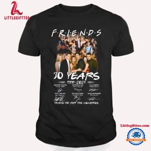 Friends 30 Year 1994-2024 Thank You For The Memories Halloween T Shirt