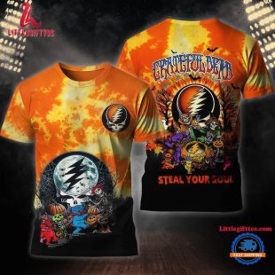 Grateful Dead Steal Your Soul Halloween 3D Shirt