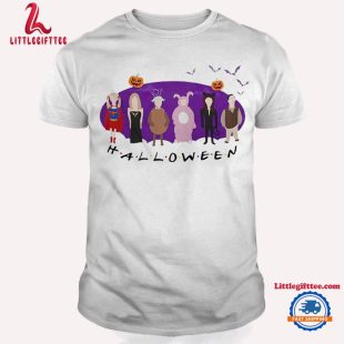 Halloween Friends Movies Vintage T Shirt