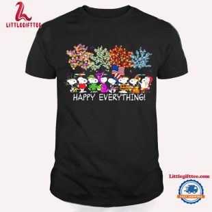 Happy Everything Snoopy Halloween T Shirt