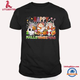 Happy HalloThankMas Snoopy Halloween T Shirt