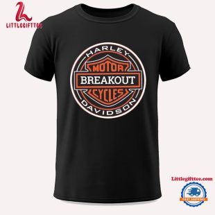 Harley Davidson Motorcycles Breakout Logo Unisex T Shirt