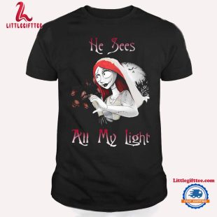 He Sees All My Light Halloween T Shirt