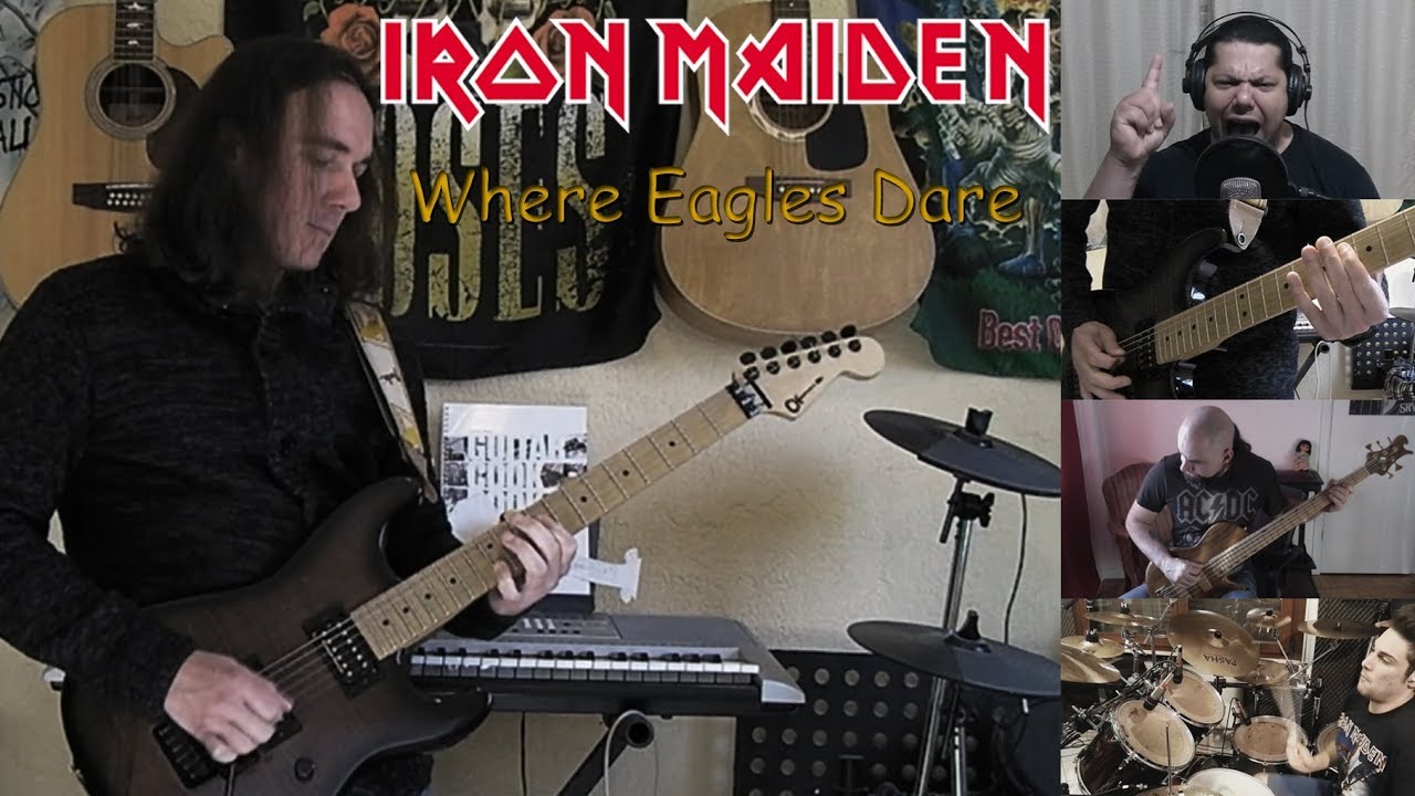 Iron Maiden Where Eagles Dare A Profound Exploration of Bravery and Warfare