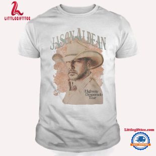 Jason Aldean Highway Desperado Tour Vintage Photo Event T Shirt