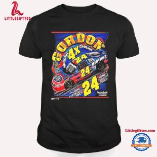 Jeff Gordon #24 4X NASCAR Champ Dupont Unisex T Shirt