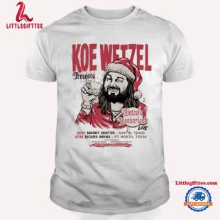 Koe Wetzel Poster Tour December 28 Dickies Arena Ft Worth, Texas Unisex T Shirt