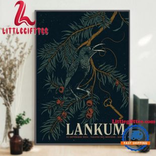 LANKUM Band Sept 23 2024 In Theater Des Westens Berlin Wall Decor Poster Canvas