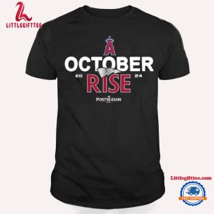 Los Angeles Angels October Rise 2024 Postseason Unisex T Shirt