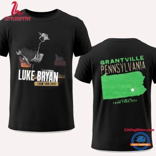 Luke Bryan 2024 Farm Tour Grantville PA Unisex T Shirt, Luke Bryan Farm Tour Shirt