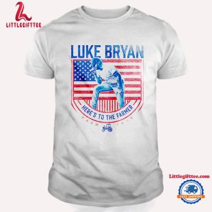 Luke Bryan 2024 Here's To The Farmer Vitage T Shirt