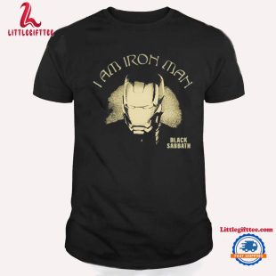 Marvel’s Iron Man by Black Sabbath, I Am Iron Man Art Prints T Shirt