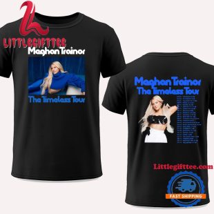 Meghan Trainor The Timeless Tour Schedule Shirt, Meghan Trainor Music Tour T Shirt