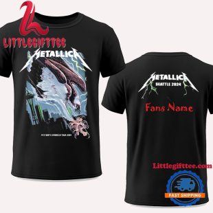 Metallica 2024 M72 North American Tour Final Shirt, Metallica M72 Seattle Washington T Shirt