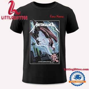 Metallica 2024 M72 Seattle Washington North American Tour Final T Shirt