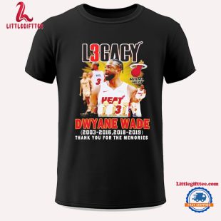 Miami Heat Dwyane Wade Thank You For The Memories Unisex T Shirt