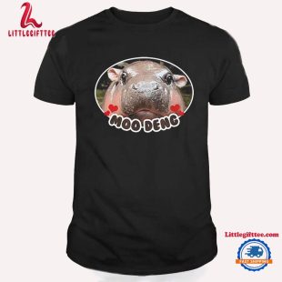 Moo Deng Hippo Unisex T Shirt