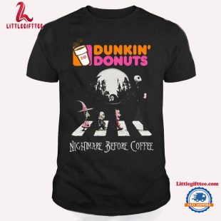 Nightmare Before Coffee Halloween T Shirt