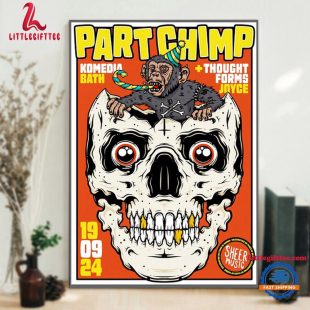 Part Chimp September 19 2024 Live At Komedia, Bath UK Wall Decor Poster Canvas