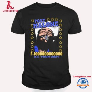 Post Malone F-1 Trillion Tour 2024 Star Unisex T Shirt