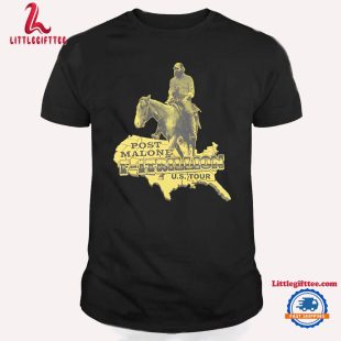 Post Malone F-1 Trillion US Tour Map Unisex T Shirt