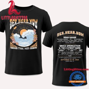 Sea Hear Now Festival Sept 14-15 2024 In Asbury Park NJ T Shirt