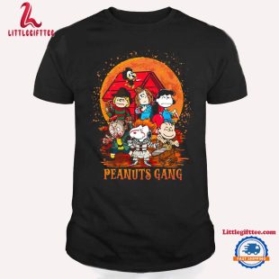 Snoopy Peanuts Gang Halloween T Shirt