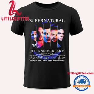 Supernatural Saving People Hunting Thing 20th Anniversary 2005-2025 Unisex T Shirt