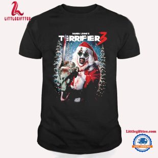 Terror Threads Terrifier 3 Merry Mayhem 2024 T Shirt