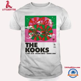 THE KOOKS Nov 13 2024 Live At Estadio Obras, Buenos Aires, AR T Shirt