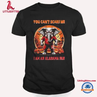 The Red Elephant You Can’t Me I Am An Alabama Crimson Tide Fan Halloween Unisex T Shirt