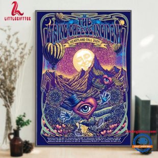 The String Cheese Incident Heartland Fall 2024 Concert Tour Wall Art Poster Canvas