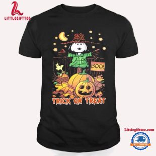 Trick or Treat Snoopy Pumpkin Halloween T Shirt