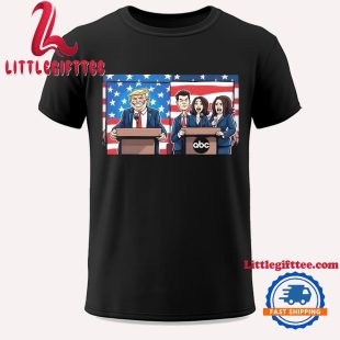 Trump 3 Versus 1 Harris Team Begged Debate 2024 Unisex T Shirt