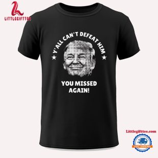 Trump Shooting Golf Club You Missed Again Unisex T Shirt