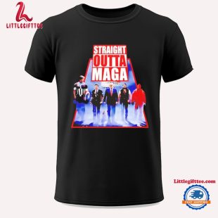 Trump Straight Outta Maga 2024 Pride Unisex T Shirt